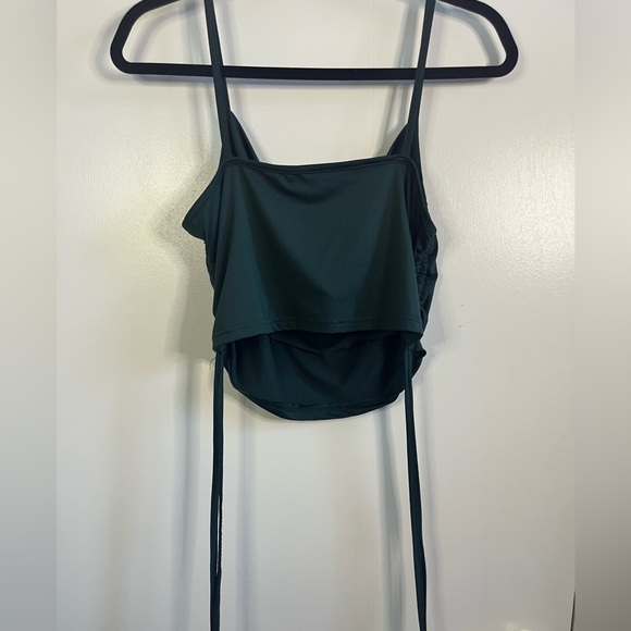 SHEIN Ruched / Drawstring Cropped Tank Top - Picture 5 of 7
